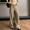 Retro Elegant Slimming Long Suit Trousers: Versatile, Stylish, and Casual for Spring/Summer