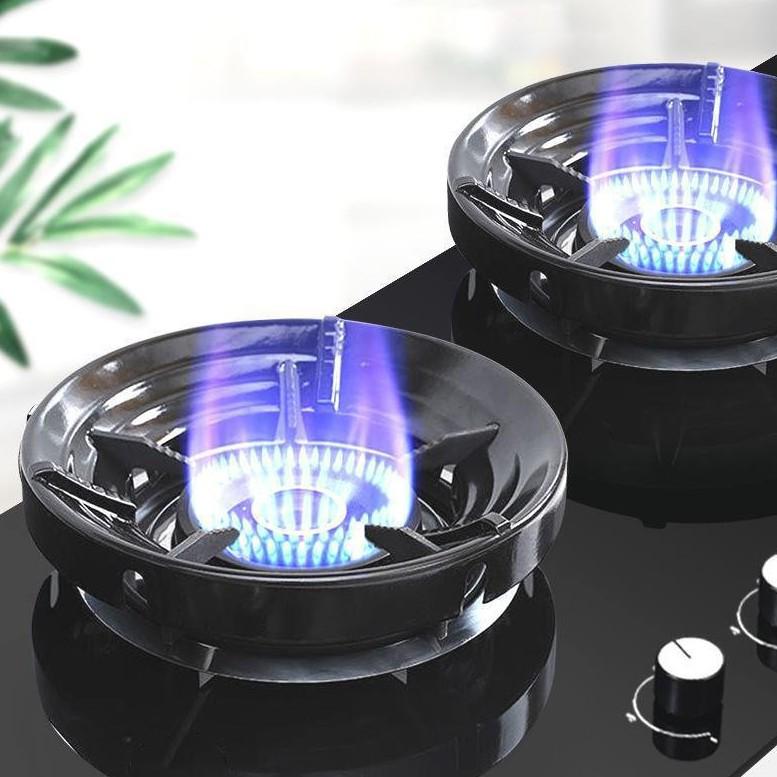Concentrador de Llama para Estufa de Gas de Ahorro de Energía: Cubierta de Soporte Universal Antideslizante a Prueba de Viento