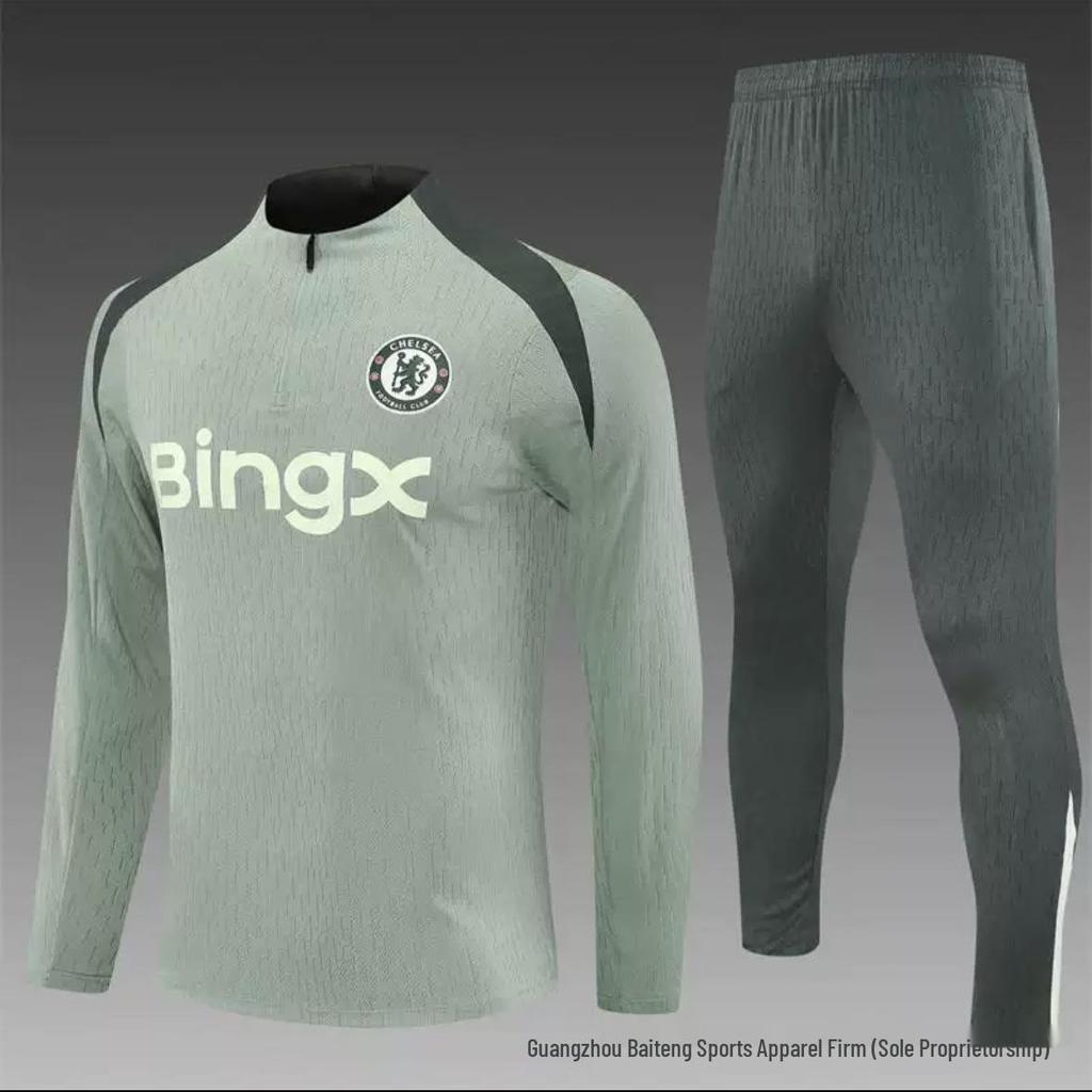 New Real Madrid Vs. Barcelona Adult Match Jersey and Training Suit Set 2526