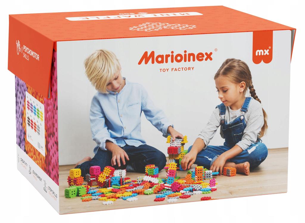 Marioinex Mini Waffle Blocks, 500 pcs, creative