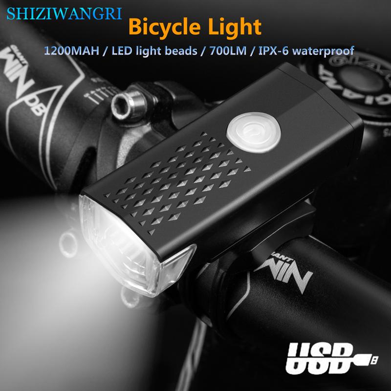 Cycling Light Set Bicycle Lantern USB LED Rechargeable MTB Light Front /Back Lights Headlight Flashlight Bike Accessorries 7