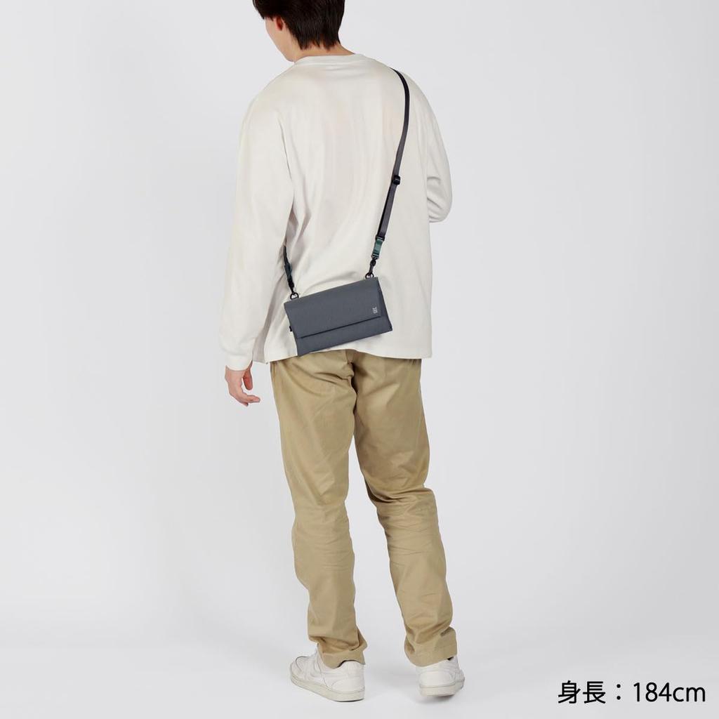 MILESTO Htte Multi-Schultertasche, Dunkelgrau, MLS939-DGY