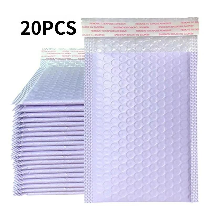 20Pcs Bubble Mailer Envelope Mailing Shipping Packaging Small Business Supplies Self Seal Bubble Waterproof Express Envelope