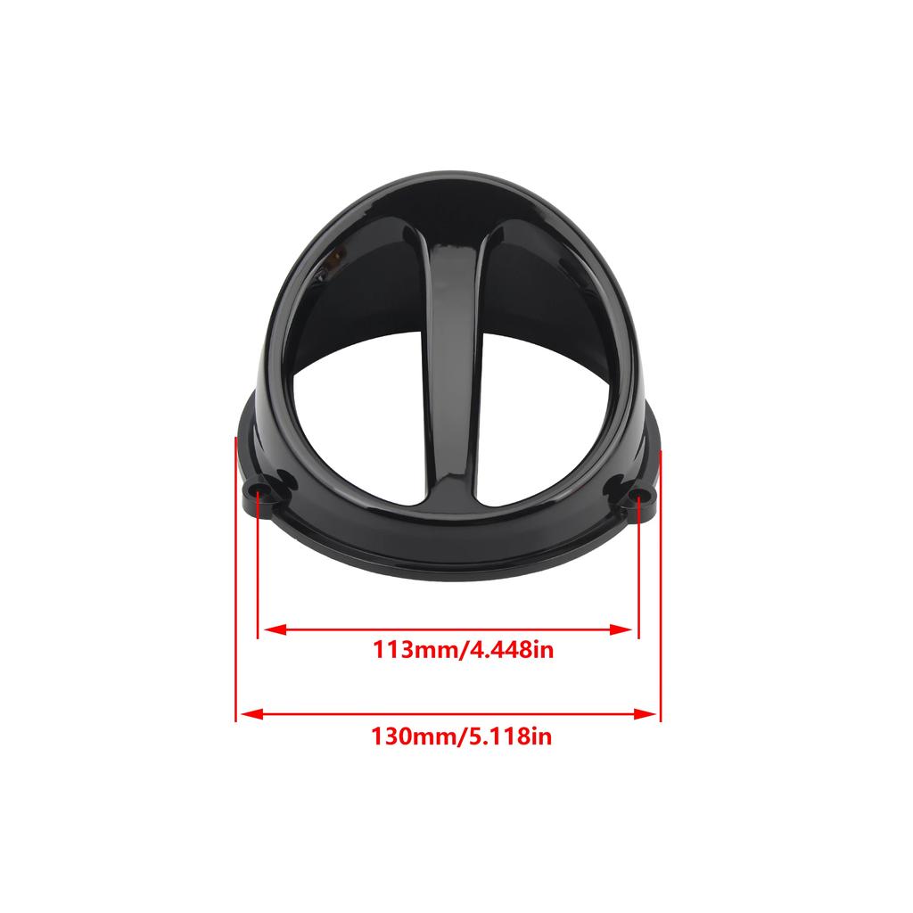 1Pc Motorcycle Scooter Fan Cover Air-Scoop Cap Air Engine Cooling System Mid-Frame Air Deflectors for JOG50 90 DIO ZX GY6