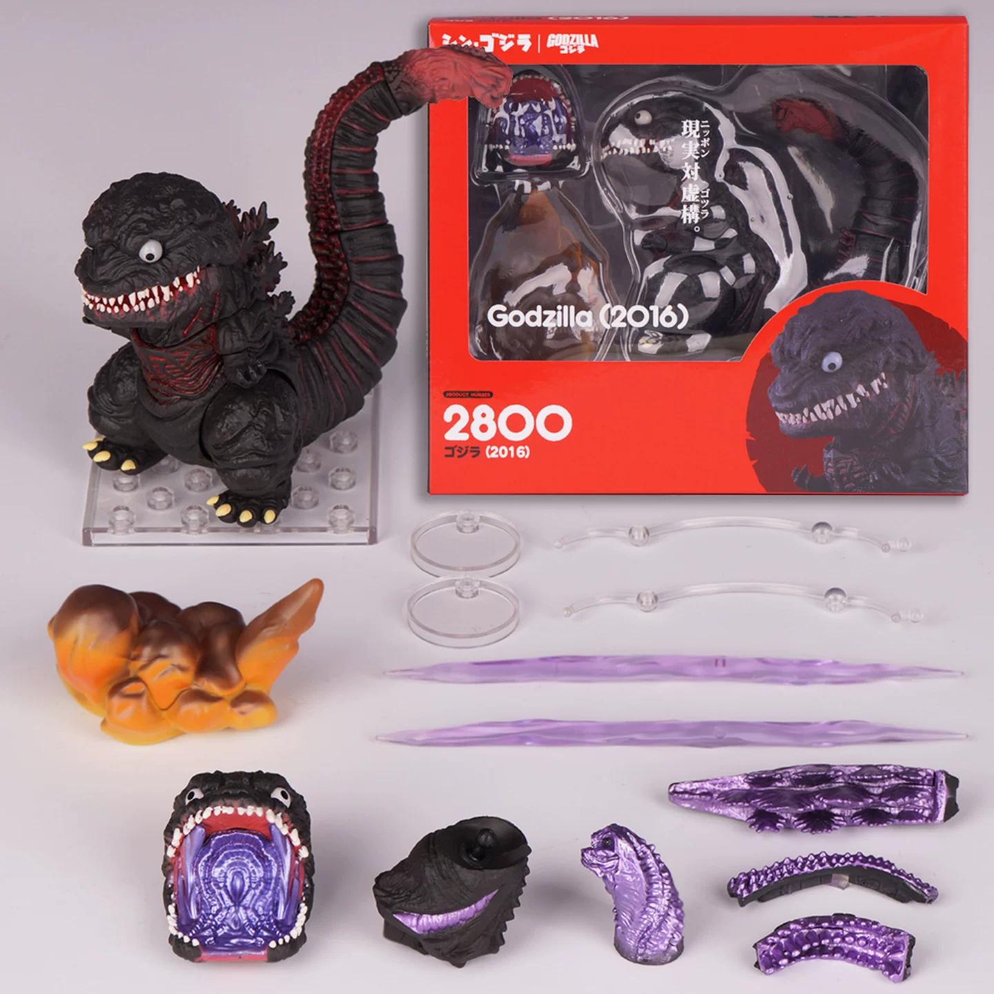 Nendoroid 2800 Shin Godzilla 2016 Q Version Godzilla Actionfigur Volles Zubehör Monster Modell Spielzeug Schreibtischornament Junge Geschenk