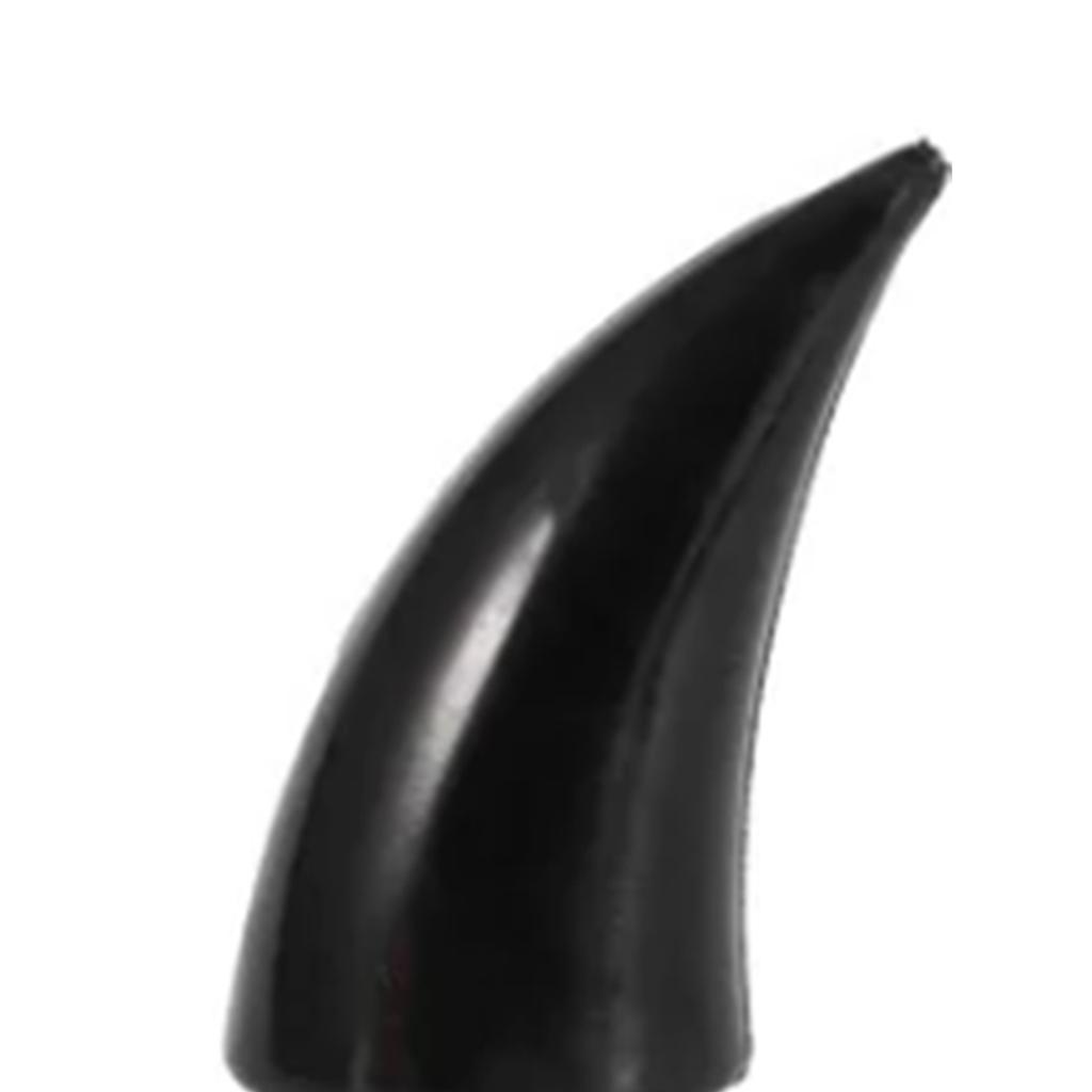 Motorcycle Helmet Devil Horn with Sucker Rubber Unique Universal Helmet Decoration Ornament