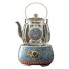 ChaXun Enamel Glass Tea Steaming & Boiling Pot Set