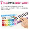 Hobinavi Keyboard Harmonica 32 Keys for Elementary and Children Lightweight Melody Winding Mouth Hose Table Play Standing Case Name Sticker School,