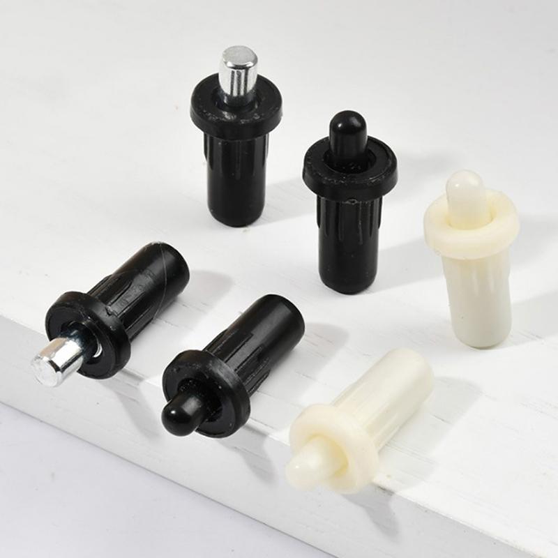 10Pcs Verdeckte Puffer Frühling Schrank Tür Frühling Pin Möbel Hardware