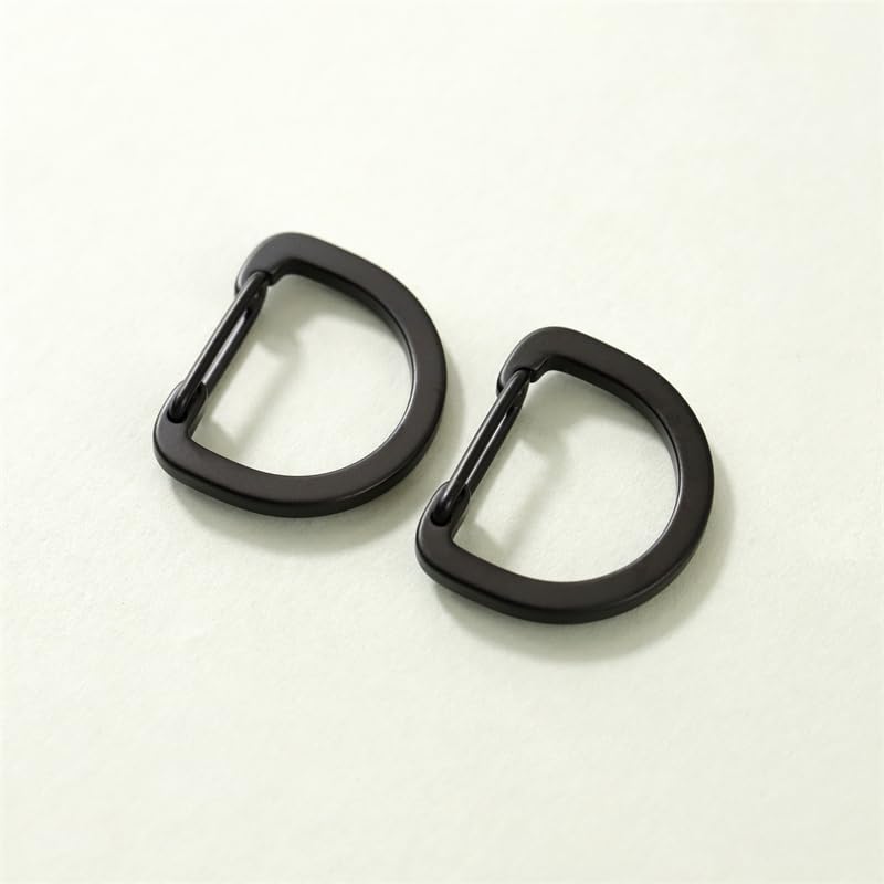 2 pieces D-ring carabiner, multi-functional carabiner, ultra-lightweight, durable key chain,