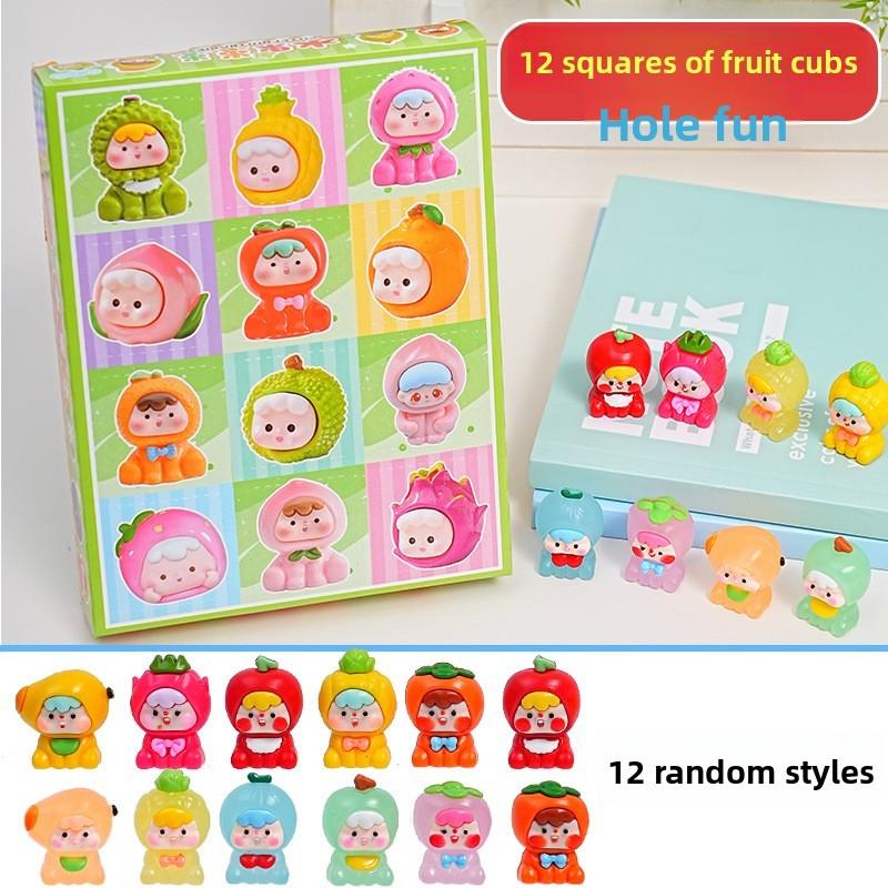 ПВХ Incredibox Sprunki Итальянский Маразм Игрушка-пазл для развития малышей Подарочный набор Fruit