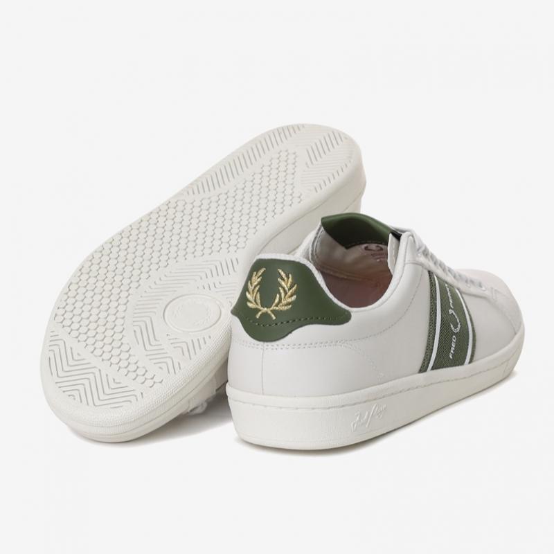 Fred Perry Webbing Leather Sneakers Sfpu2315305 254