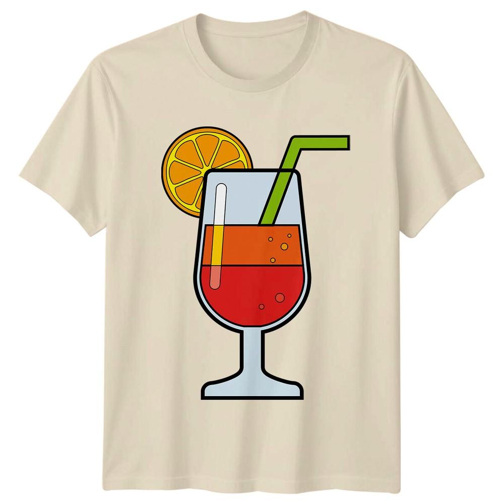 Colorful Cocktail Drinks Food Beverage Unisexs TShirt Unisexs Tee Graphic Unisex