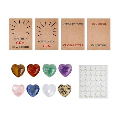 Elegant Acrylic Greeting Cards with Heart for Valentine's Day for Anniversaries and Birthdays