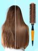 3 Sizes Aluminum Tube Round Brush Professional Salon Styling Tools Hairdressing Curling Hair Brushes Nylon Bristle Detangle Comb