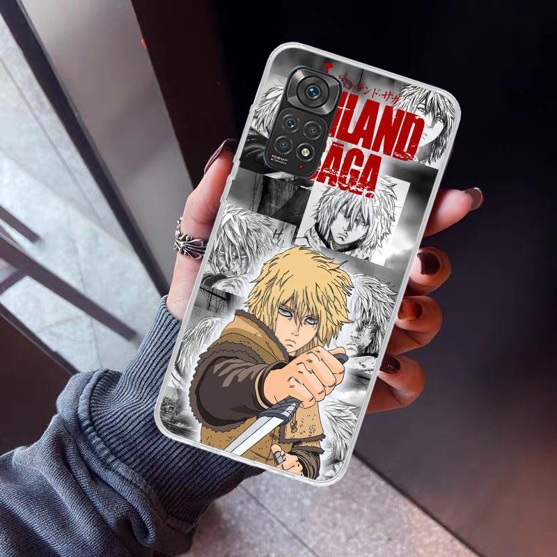 Vinland Saga Phone Case For Xiaomi Redmi Note 10 11 12 13 14 15 Pro Plus 11S 12S 14S 11T 11E 10S Soft TPU Back Cover Redmi Note