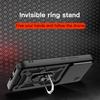 KEYSION Shockproof Case for Redmi Note 15 Pro 4G 15 Pro+ 5G Slide Camera Lens Protection Ring Stand Phone Cover for Redmi Note15