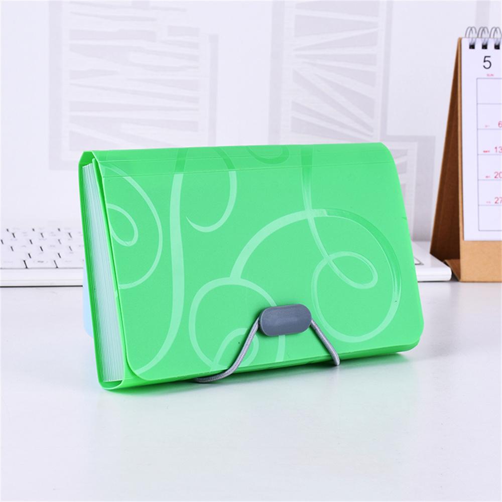 A6 Organ Bag Expanding File Folder For Documents Candy Colors Document Folders School Supplies File Organizer Office Binder