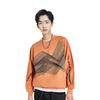 Li Ning Sports Fashion Series Letter Print Loose Pullover Sweatshirt Men Sweatshirt Brown AWDR207-2