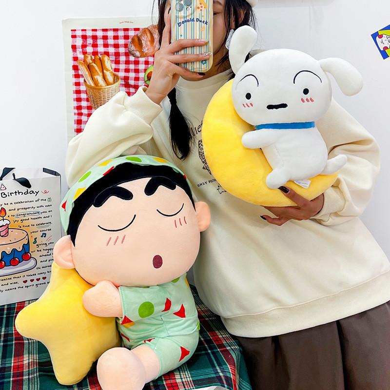Crayon Shinchan Sleepwear Plush Toy With Pp Cotton For Kids Bedtime Comfort