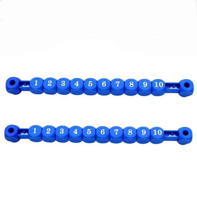 Table Football Machine Accessory, Multifunctional Grid Score Strip Counter for Table Game Sports Equipment