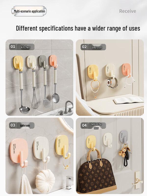 LIEI Cream Style Punch-Free Adhesive Hook