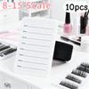 Grafted Eyelash Show Board Eyelash Extension Hand Plate Lash Holder Eyelash Extension Pallet With Adjustable Wrist Strap 1-10pcs