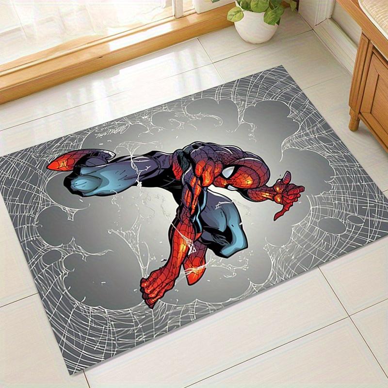 

1pc Spider-Man Web Pattern Home Office Chair Rug Outdoor Carpet Gift Decorative Floor Matz0410169 60cm by 90cm