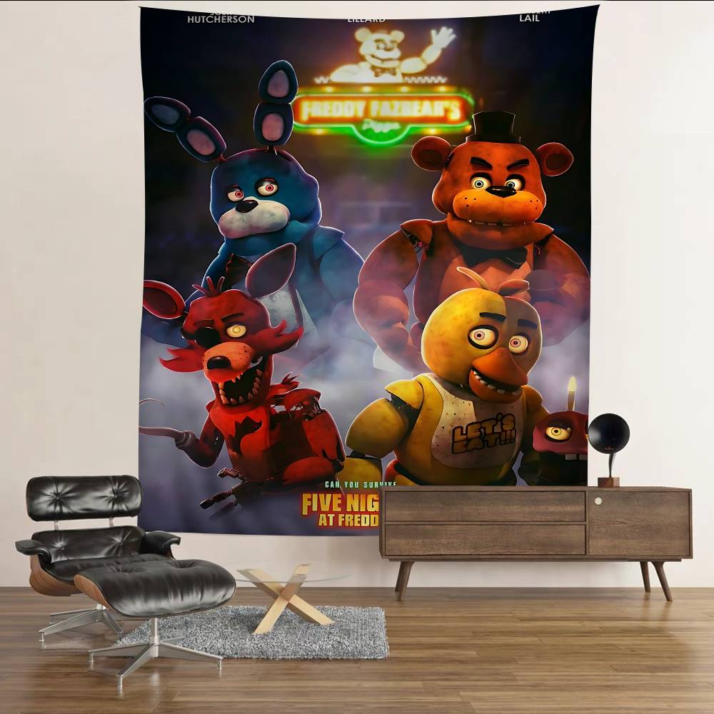 Arazzo da Parete F-Fnaf Anime Fai da Te per Soggiorno Casa Stanza Universitaria Decorazione Arte da Parete Decorazione