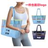 Swimming Beach Bag Shoulder Mesh Travel Storage Wash Bag Can Be Printed Large Capacity Portable Mesh Bag