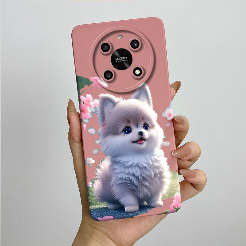 For Honor X9 4G 5G / Magic 4 Lite 4G 5G Phone Case ANY-NX1 LX1 LX2 LX3 Soft Silicone Sweet Painted Cover Cute Printed Casing