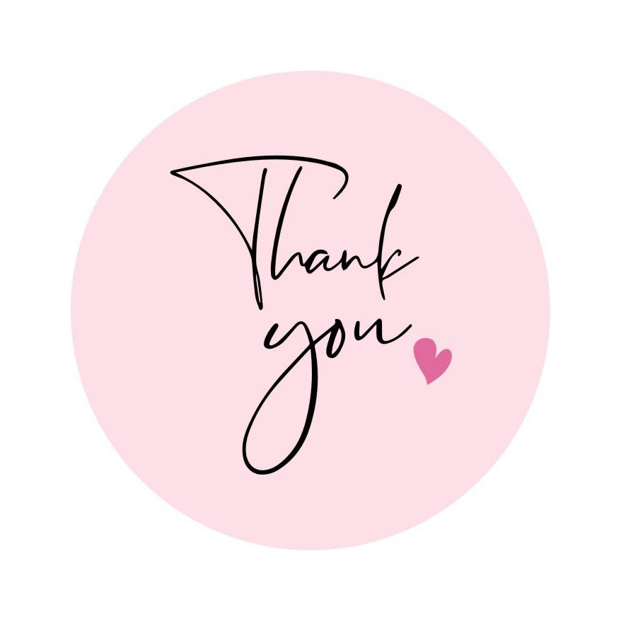 Custom Page Mark Autumn Stickers Thank You Diy X112