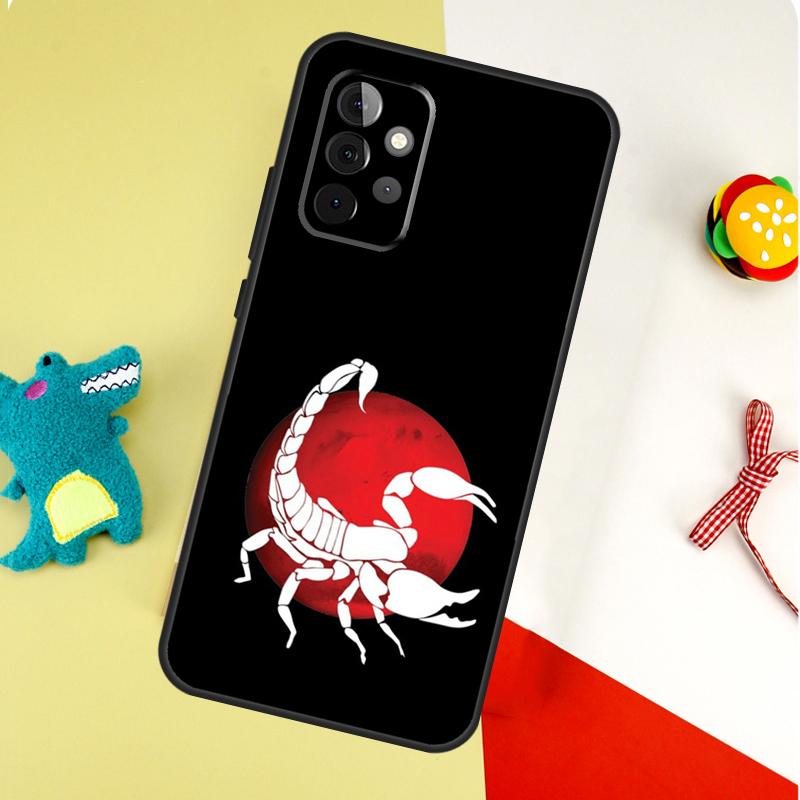 Scorpion For Samsung Galaxy A55 A35 A15 A54 A34 A14 A53 A33 A13 A05 A06 A16 A22 A32 A52 Phone Case