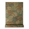 Southeast Asian Green Plant Leaves Wallpaper 3d Living Room Bedroom Hotel Background Wallpaper Tropical Rainforest Mural