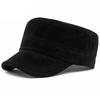 HT5008 Baseball Cap Men Women Autumn Winter Cap Hat Fashion Suede Flat Top Army Cadet Cap Male Female Adjustable Snapback Caps
