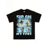 Sid On My Face Unisexs And Unisexs Tshirt 100 Cotton Tshirt Short Sleeved Top Umbilical Top Gothic Pattern Tshirt