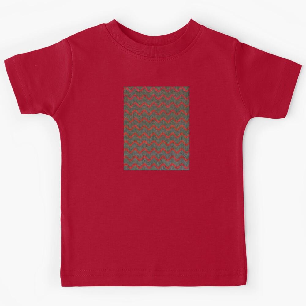 Ripple Pattern Kids T-Shirt 100