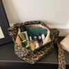 Leopard Print Shoulder Bag Women's Crossbody Bag Large Capacity Tote Bag Commuter Underarm Bag