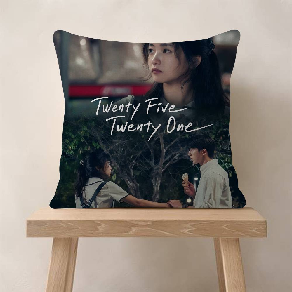 Korean TV Twenty Five Twenty One Movie Cushion Cover Car Throw Pillow Case For Sofa Car Christmas Gift xcm xcm