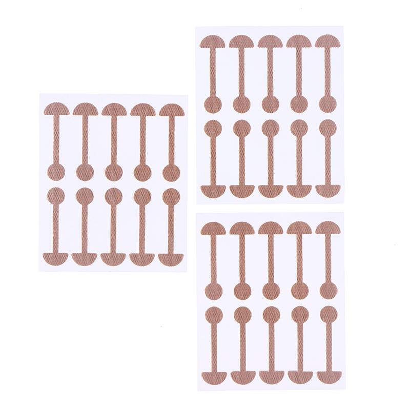 20-200Pcs Dumbbell Nose Tip Patch Contouring Corrective Nose Patch Disposable Nude Thin Nasal Strips Narrow Beauty Nose Stickers