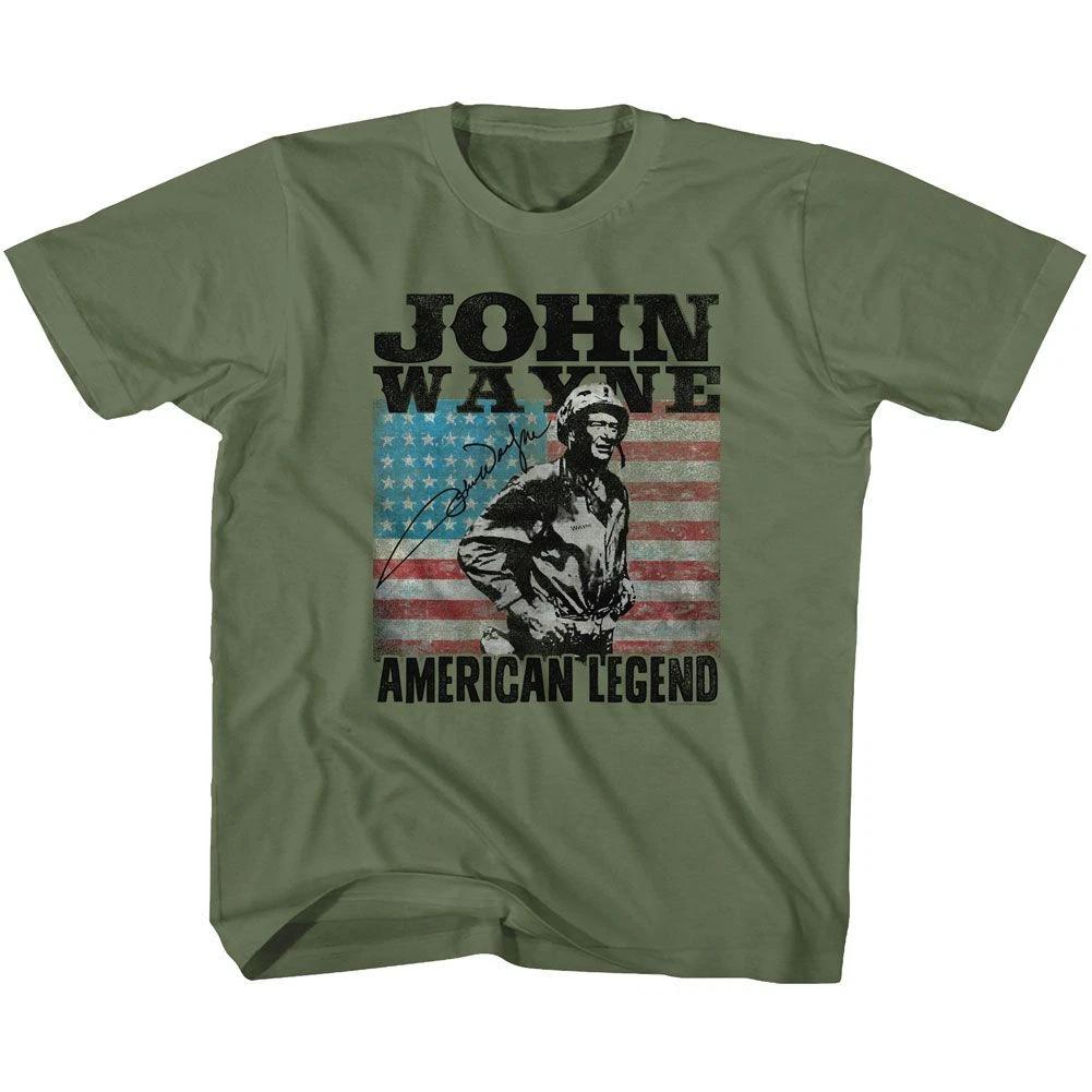 Kids John Wayne American Legend Icon Shirt 110