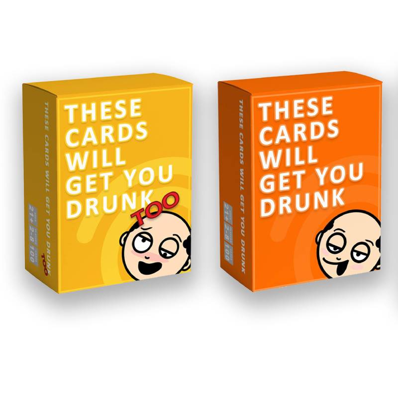 These Will Cards Get You Drunk Fun Family Adult Drinking Table Game For Parties