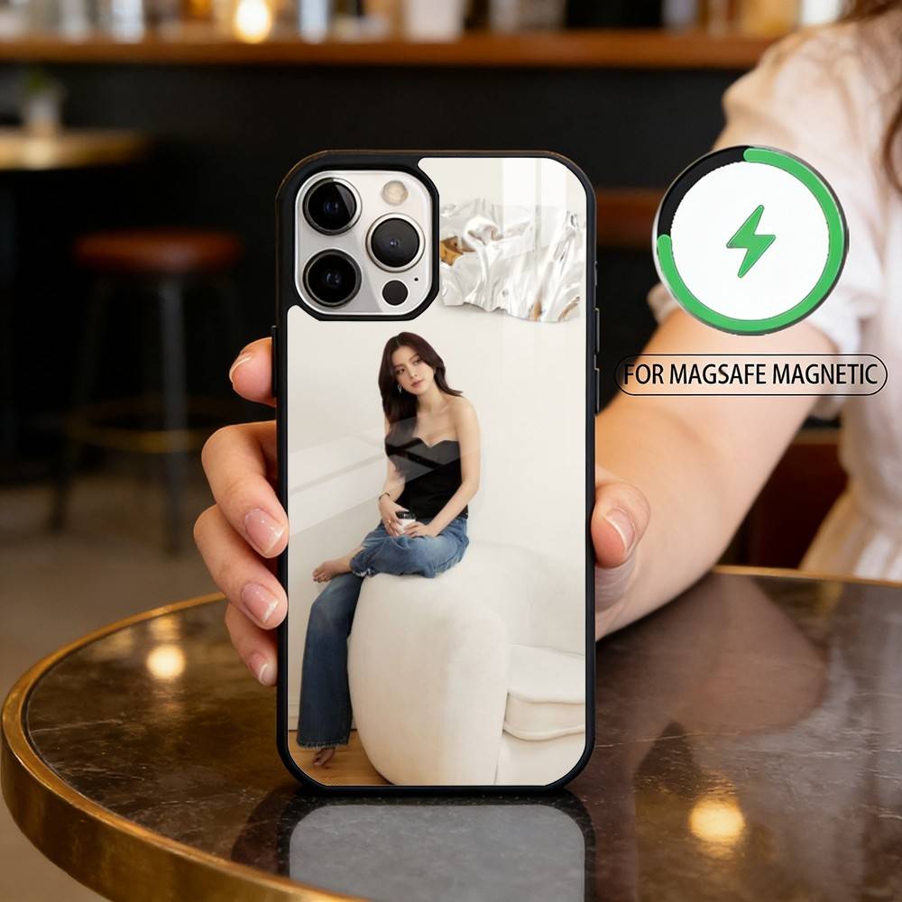 

Actor B-Baifern P-Pimchanok Phone Case For iPhone17,16,15,14,13,12,11 Plus,Pro Max Magnetic For Magsafe Wireless Charging iPhone16PROMAX