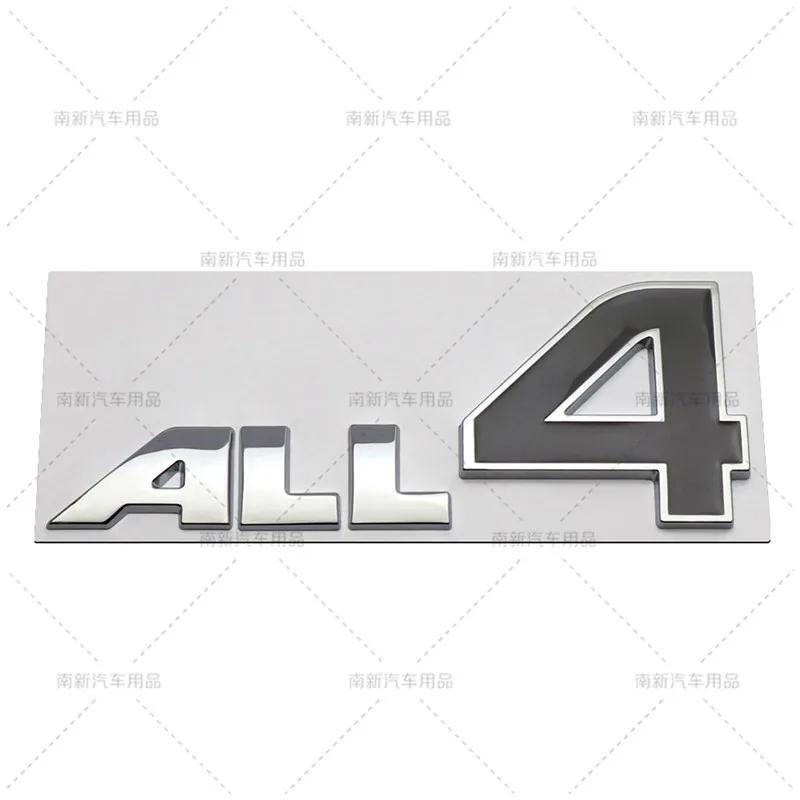 

3D Metal ALL4 Logo Door Emblem Badge Sticker Car Stickers for MINI Cooper R61 F60 Countryman Paceman C