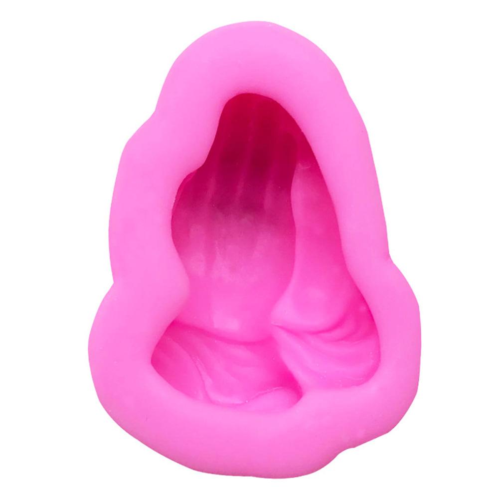 Prayer Hand Finger Shape Silicone Molds for Candle Making Resin Clay Crafts Molds