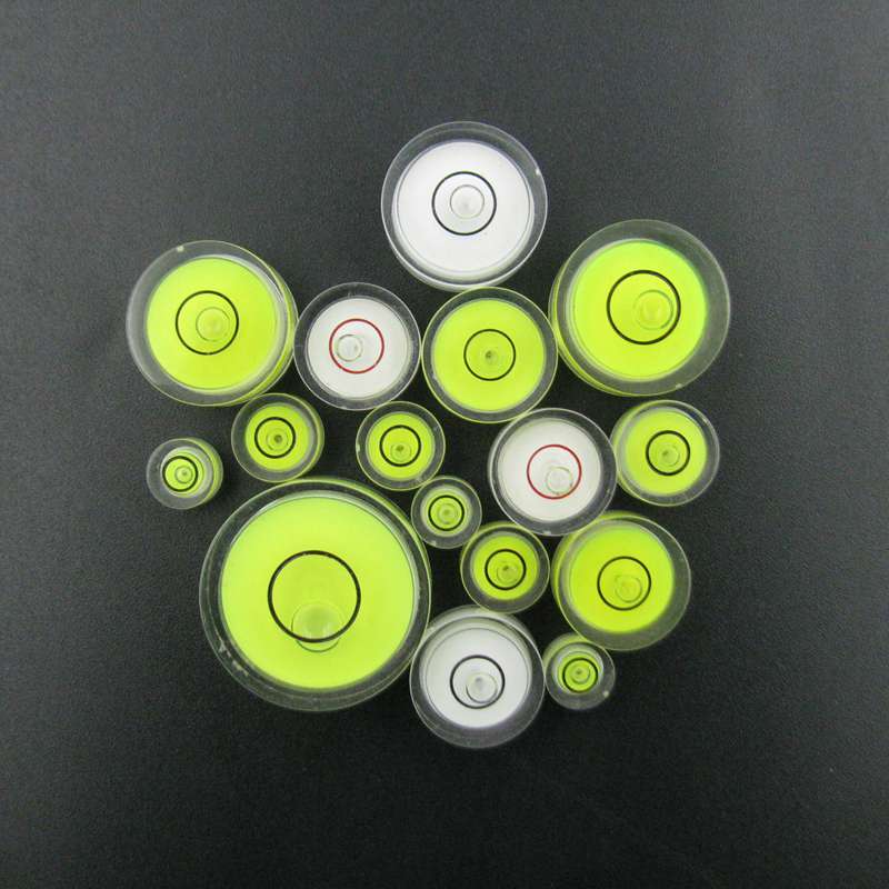 Verschiedene Modelle erhältlich Runde Wasserwaage Mini-Wasserwaage Libelle Bullseye Level Messinstrument