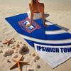 FBPA Football Club Emblem Beach Towel, Quick-drying, Easy To Care For, Use for Both Fitness and Beach Vacations,Sports Essential Fan Gift