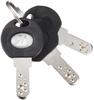 BRIDGESTONE Fahrradschlüssel Circlock Ringschloss Diebstahlschutz Sicherheit CL-MR A515179BL