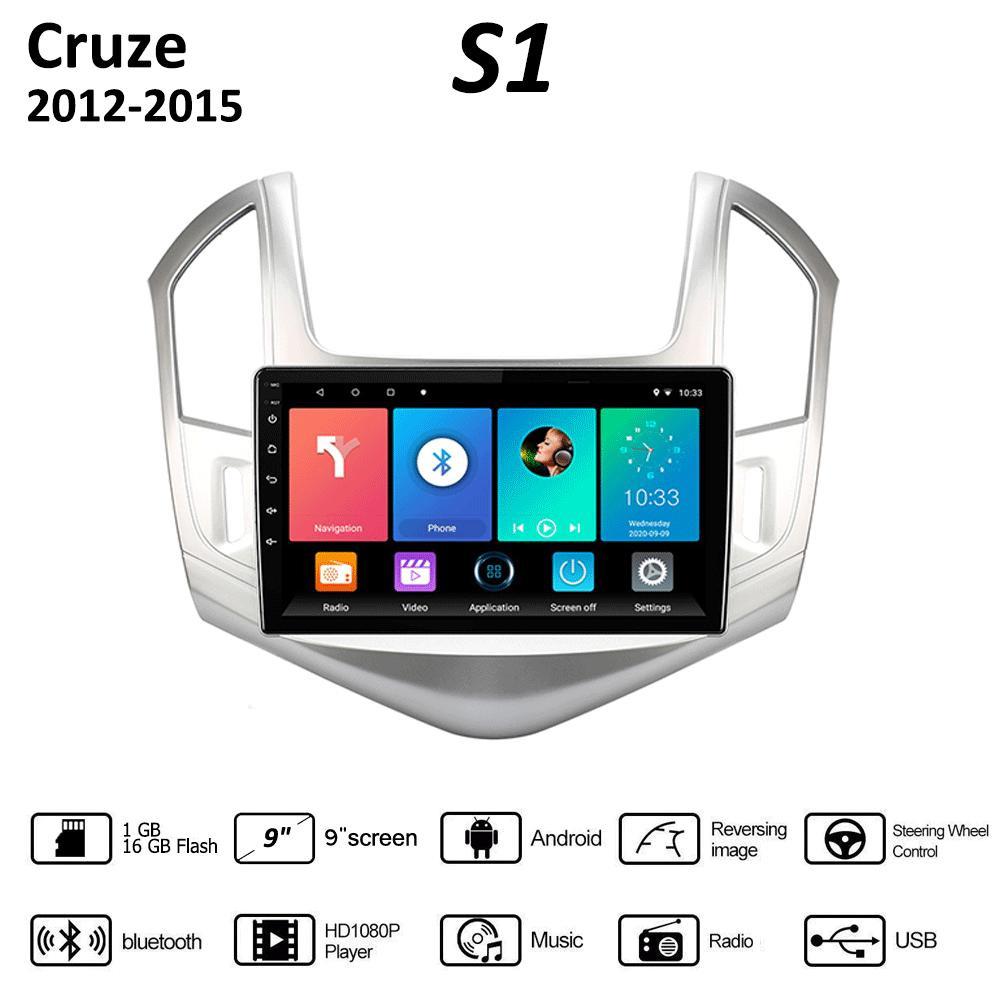 

Автомобильное радио Android 11 для Chevrolet Cruze J300 J308 2012-2015, мультимедийный видеоплеер, GPS-навигация, Carplay, WIFI, 2 + 32 ГБ 1+16GB,silver