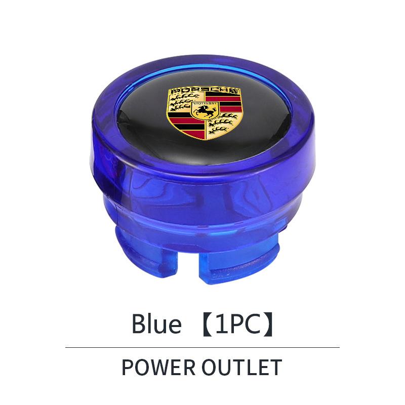 ABS Auto Zigarettenanzünder Abdeckung Staubdichte Dekokappe Für Porsche Cayenne Panamera Macan 911 718 Taycan Boxster Cayman 918